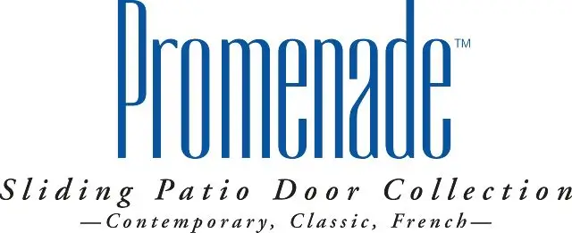 Promenade Sliding Patio Door Collection Logo